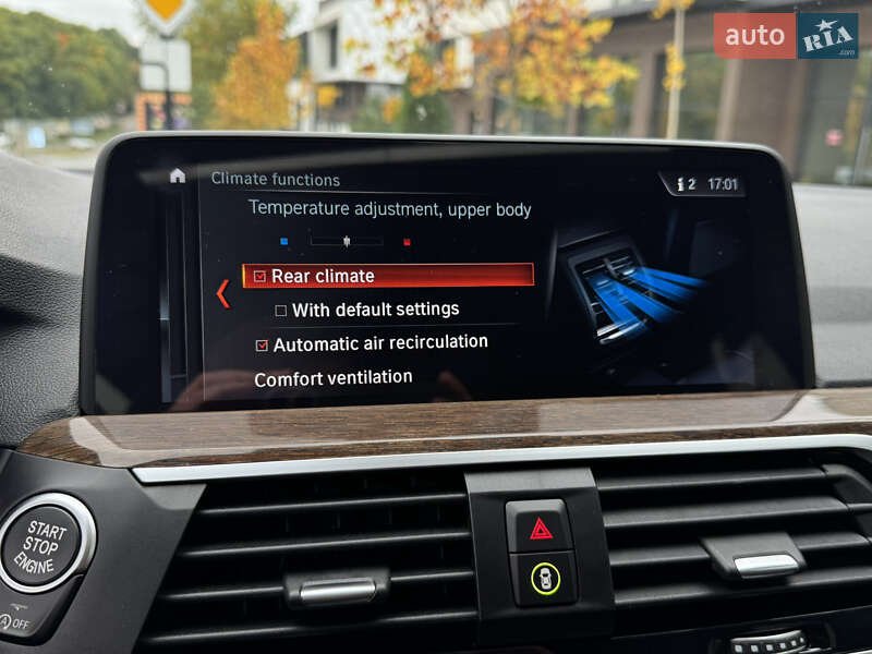 Внедорожник / Кроссовер BMW X3 2018 в Ужгороде