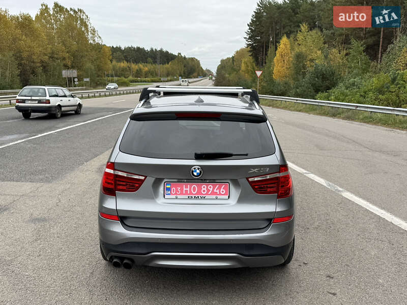 Внедорожник / Кроссовер BMW X3 2015 в Ковеле