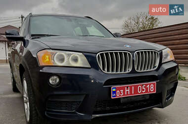 Внедорожник / Кроссовер BMW X3 2013 в 