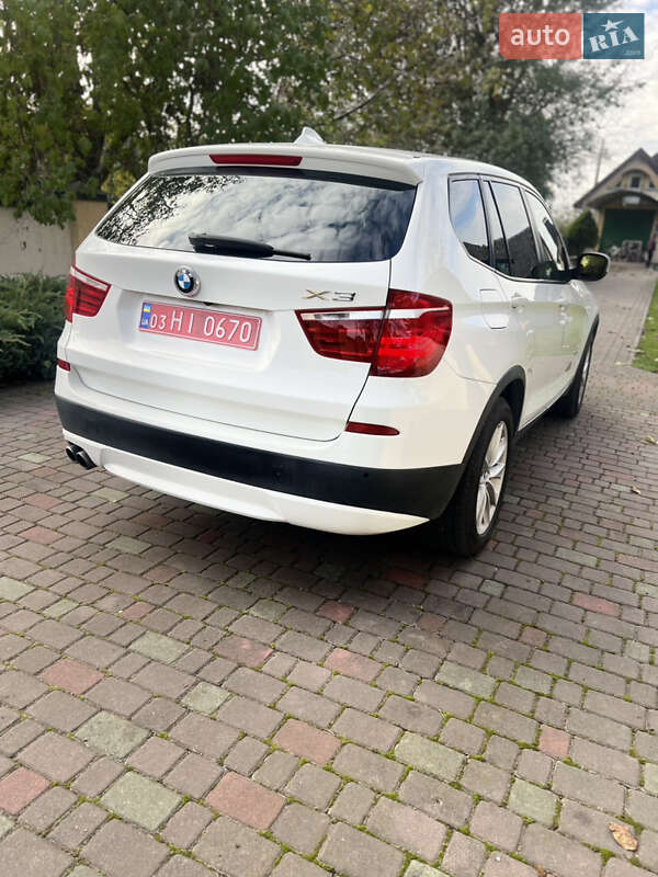 Внедорожник / Кроссовер BMW X3 2012 в Ковеле фото 8 Внедорожник / Кроссовер BMW X3 2012 в Ковеле