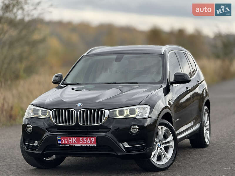 Внедорожник / Кроссовер BMW X3 2016 в Дрогобыче