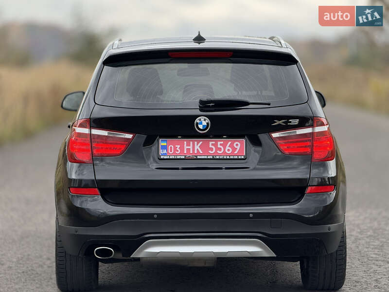 Внедорожник / Кроссовер BMW X3 2016 в Дрогобыче