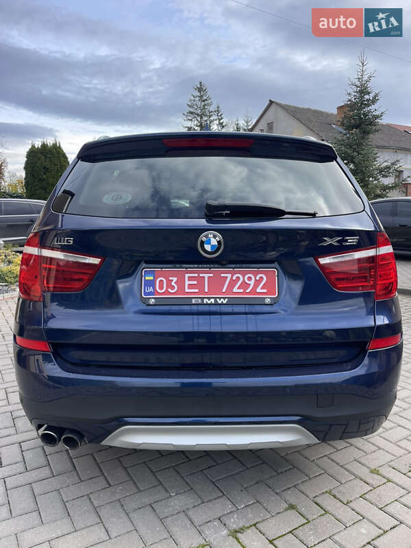 Внедорожник / Кроссовер BMW X3 2015 в Дубно