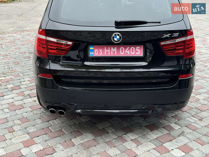 Внедорожник / Кроссовер BMW X3 2013 в Виннице