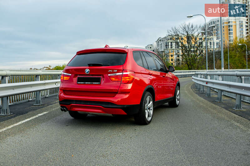 Внедорожник / Кроссовер BMW X3 2016 в Киеве