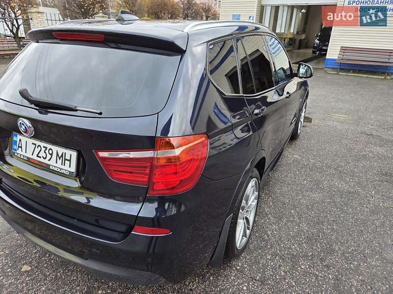 Внедорожник / Кроссовер BMW X3 2014 в Белой Церкви