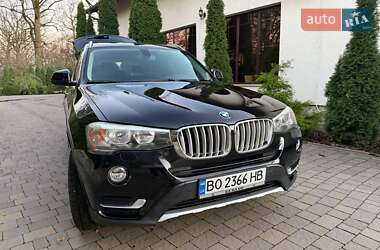 Внедорожник / Кроссовер BMW X3 2016 в Тернополе