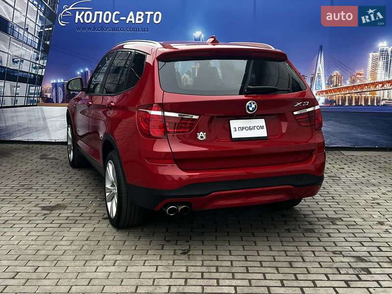 Позашляховик / Кросовер BMW X3 2016 в Черкасах