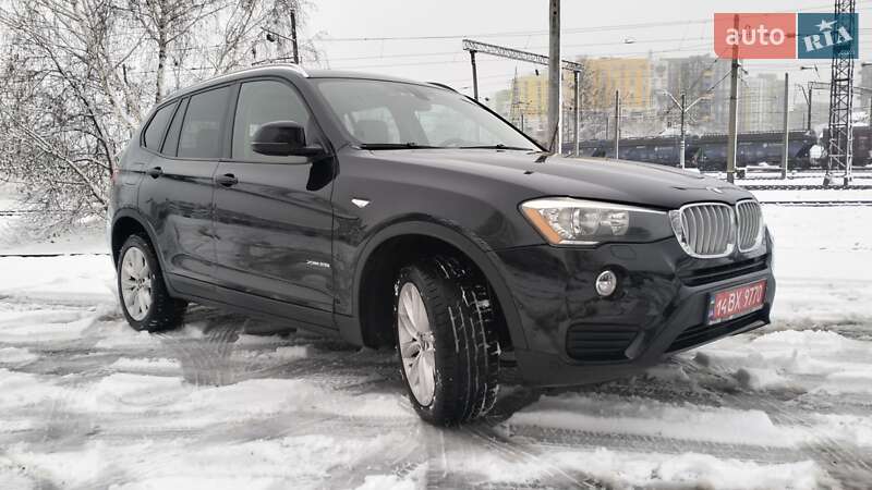 Внедорожник / Кроссовер BMW X3 2016 в Львове
