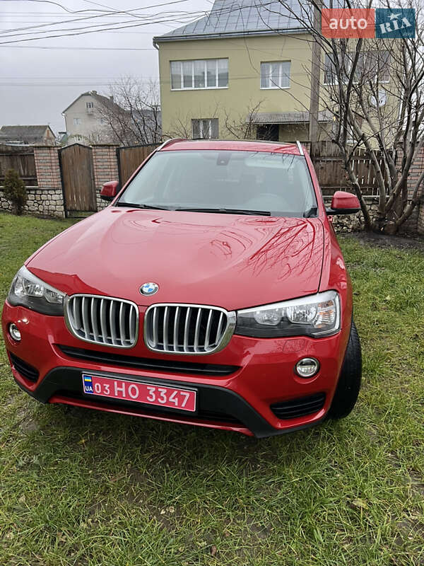 Внедорожник / Кроссовер BMW X3 2017 в Хмельницком
