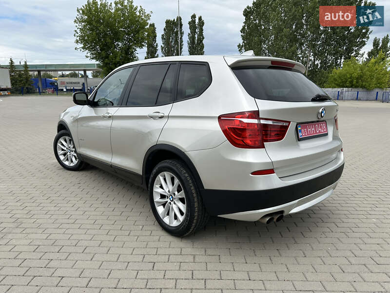 Внедорожник / Кроссовер BMW X3 2013 в Ковеле