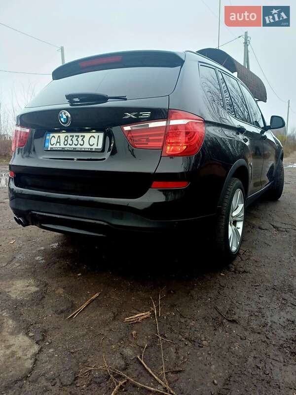 Внедорожник / Кроссовер BMW X3 2014 в Золотоноше