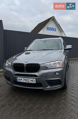 Внедорожник / Кроссовер BMW X3 2014 в Житомире