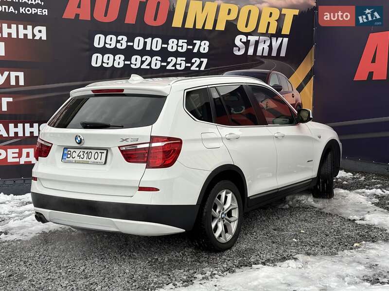 Внедорожник / Кроссовер BMW X3 2013 в Стрые