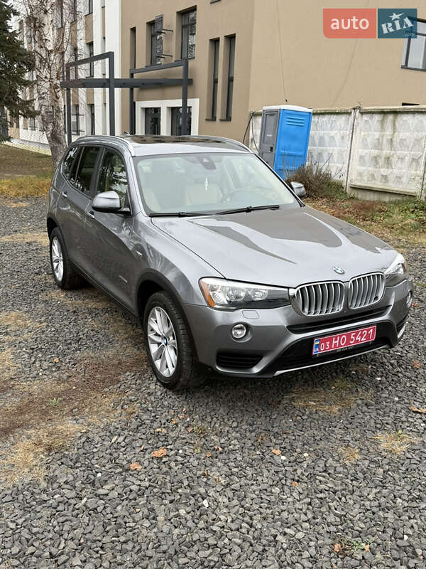 Внедорожник / Кроссовер BMW X3 2017 в Луцке