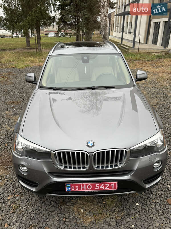 Внедорожник / Кроссовер BMW X3 2017 в Луцке