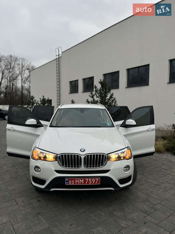 Внедорожник / Кроссовер BMW X3 2017 в Луцке