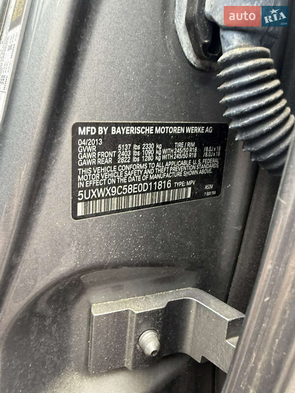 Внедорожник / Кроссовер BMW X3 2013 в Львове фото 13 Внедорожник / Кроссовер BMW X3 2013 в Львове