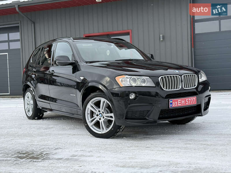 Внедорожник / Кроссовер BMW X3 2013 в Ковеле