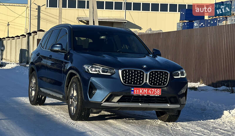 Внедорожник / Кроссовер BMW X3 2022 в Львове