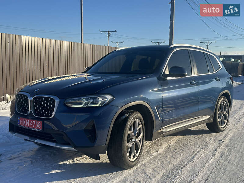 Внедорожник / Кроссовер BMW X3 2022 в Львове