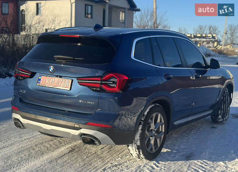 Внедорожник / Кроссовер BMW X3 2022 в Львове