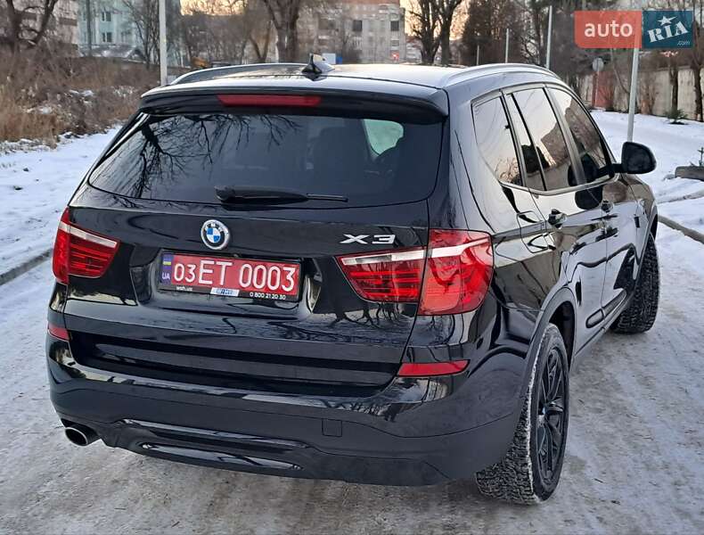 Внедорожник / Кроссовер BMW X3 2016 в Львове
