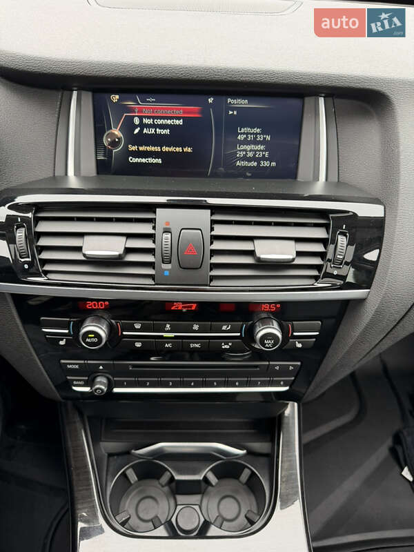 Позашляховик / Кросовер BMW X3 2016 в Тернополі