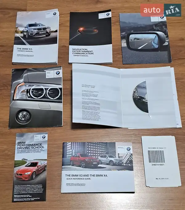 Внедорожник / Кроссовер BMW X3 2016 в Львове документ