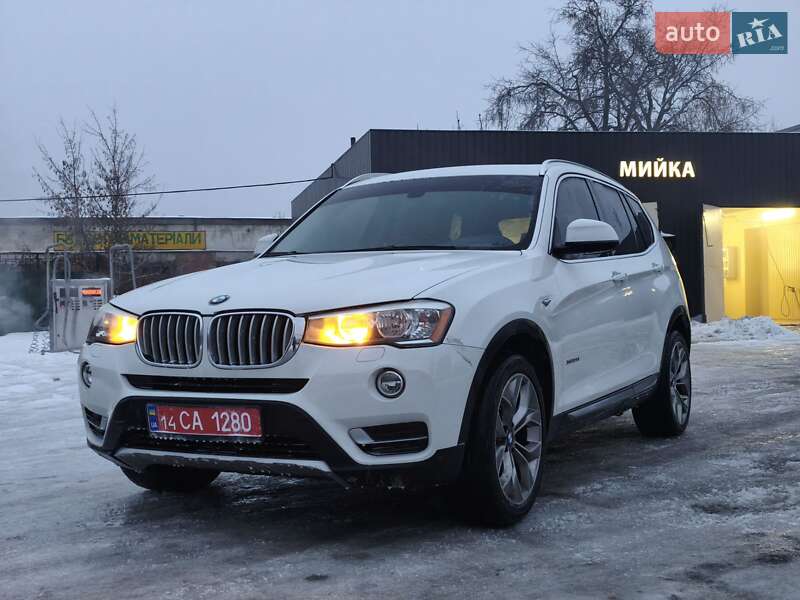 Внедорожник / Кроссовер BMW X3 2016 в Сквире