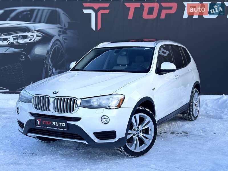 Внедорожник / Кроссовер BMW X3 2015 в Львове