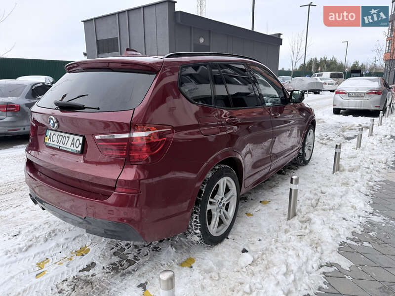 Внедорожник / Кроссовер BMW X3 2012 в Киеве