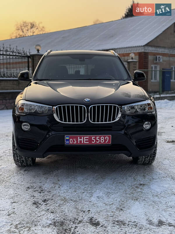 Внедорожник / Кроссовер BMW X3 2017 в Лубнах
