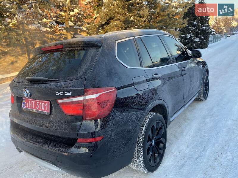 Внедорожник / Кроссовер BMW X3 2016 в Ровно