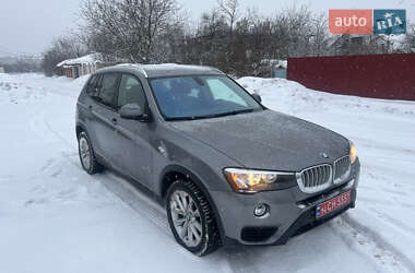 Внедорожник / Кроссовер BMW X3 2016 в Львове