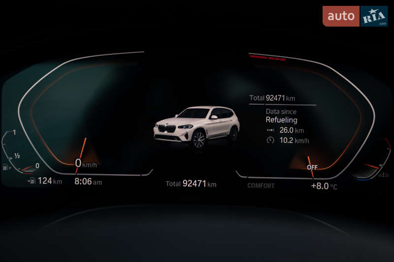 Позашляховик / Кросовер BMW X3 2022 в Білгороді-Дністровському