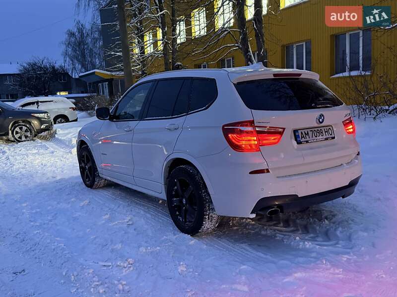 Внедорожник / Кроссовер BMW X3 2012 в Житомире