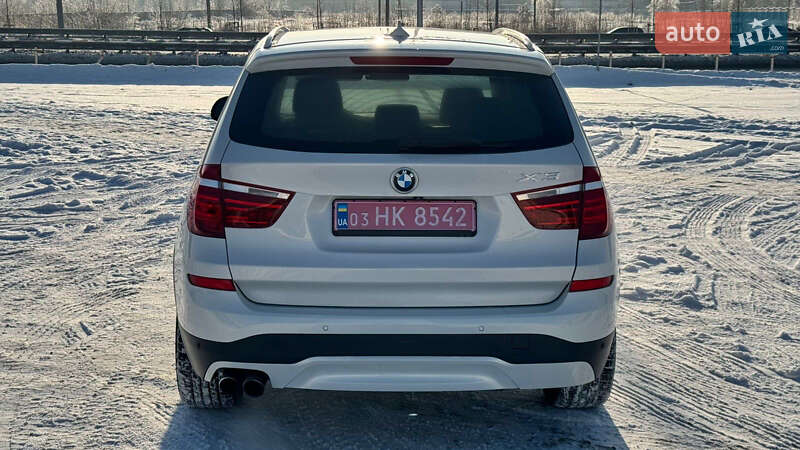 Внедорожник / Кроссовер BMW X3 2016 в Киеве