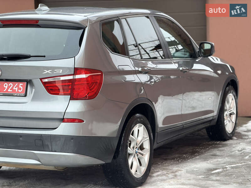 Внедорожник / Кроссовер BMW X3 2013 в Ровно
