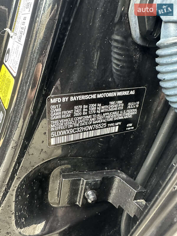 Внедорожник / Кроссовер BMW X3 2017 в Тернополе фото 12 Внедорожник / Кроссовер BMW X3 2017 в Тернополе