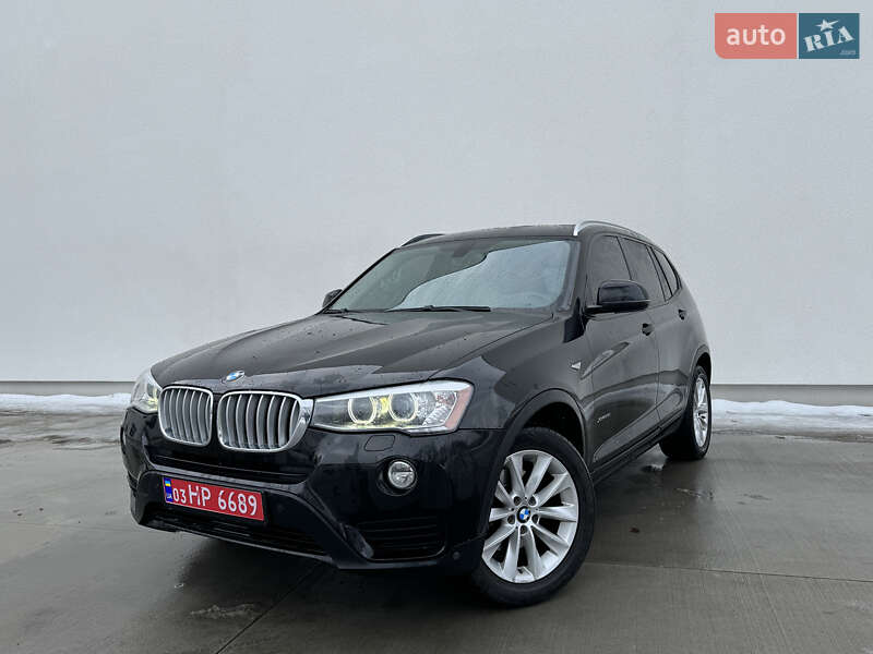 Внедорожник / Кроссовер BMW X3 2015 в Луцке