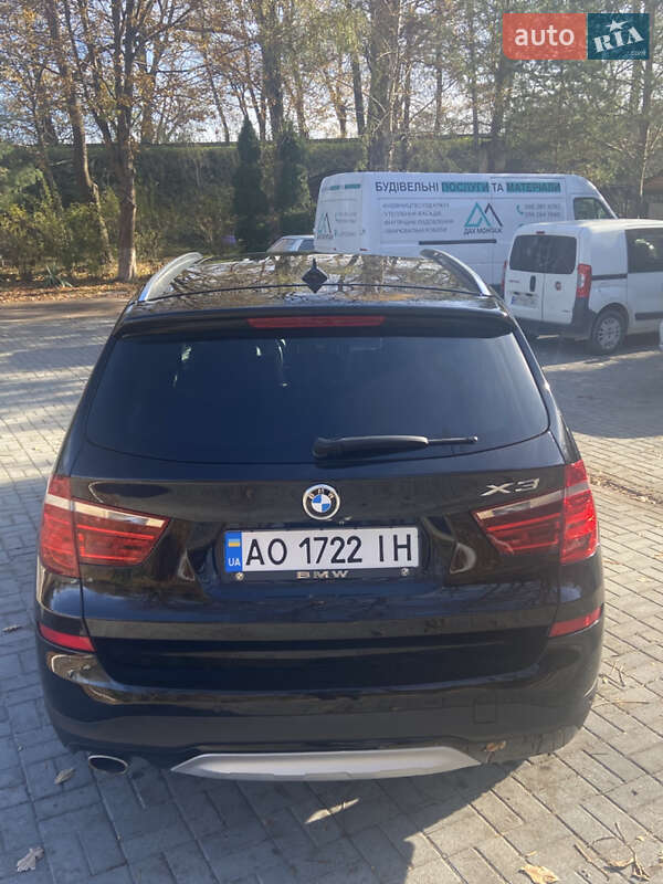 Внедорожник / Кроссовер BMW X3 2014 в Берегово