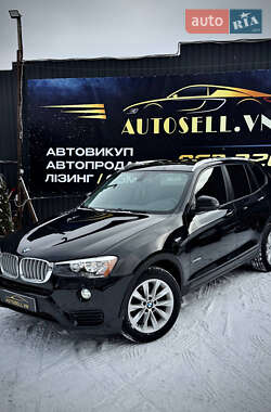 Внедорожник / Кроссовер BMW X3 2017 в Виннице