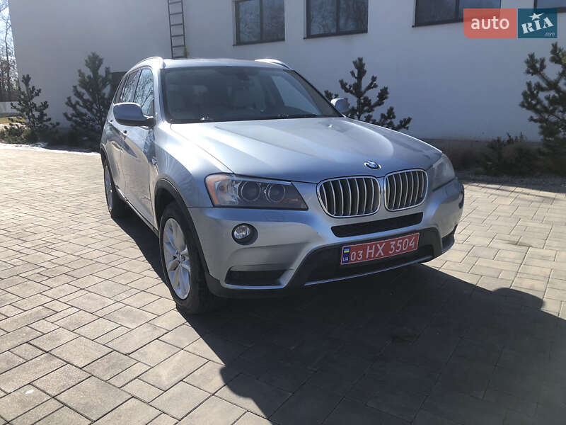 Позашляховик / Кросовер BMW X3 2014 в Луцьку
