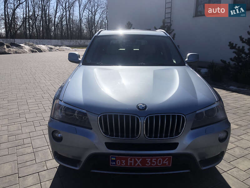 Позашляховик / Кросовер BMW X3 2014 в Луцьку