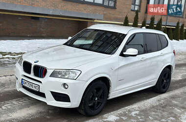 Внедорожник / Кроссовер BMW X3 2012 в Житомире