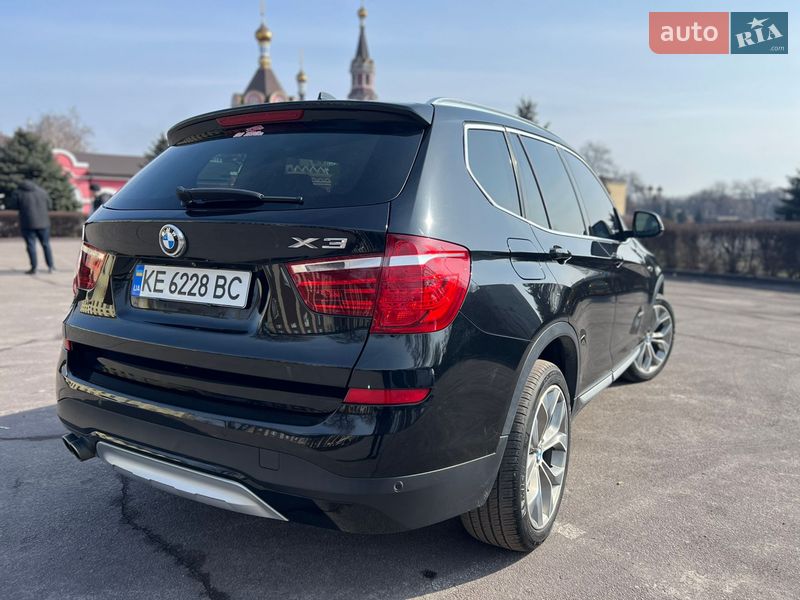 Позашляховик / Кросовер BMW X3 2016 в Кам'янському