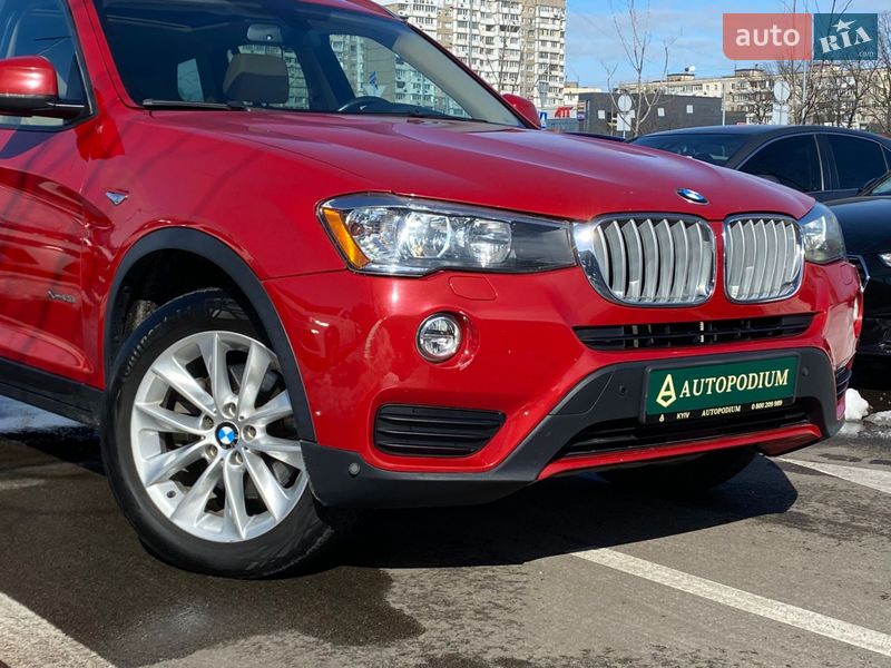 Внедорожник / Кроссовер BMW X3 2015 в Киеве