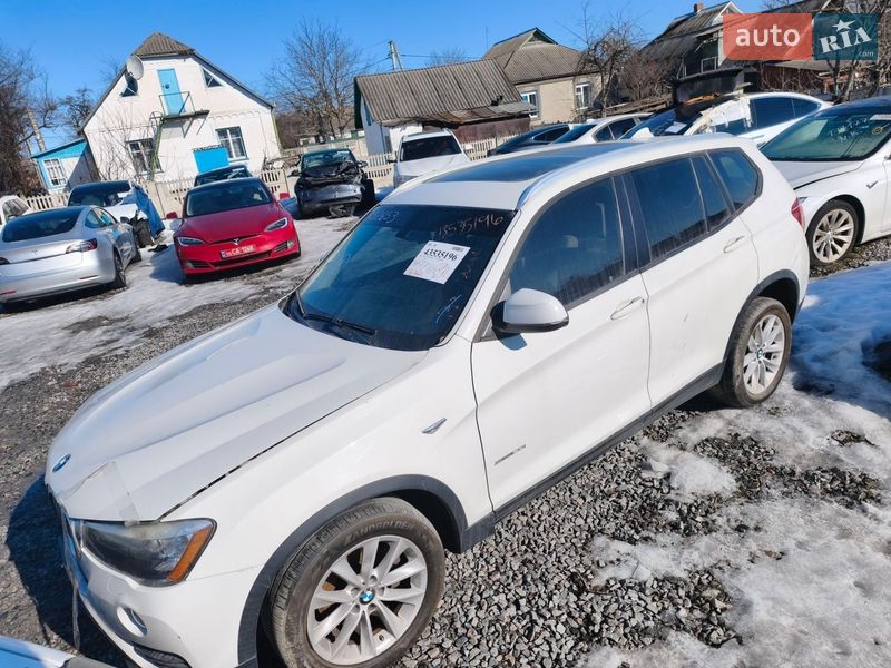 Внедорожник / Кроссовер BMW X3 2016 в Сквире