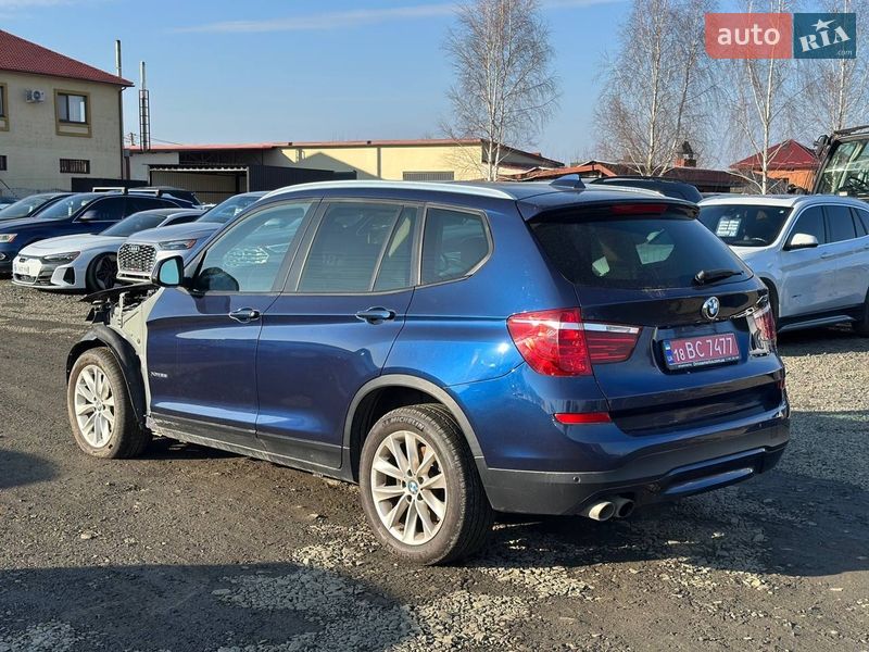 Внедорожник / Кроссовер BMW X3 2017 в Луцке